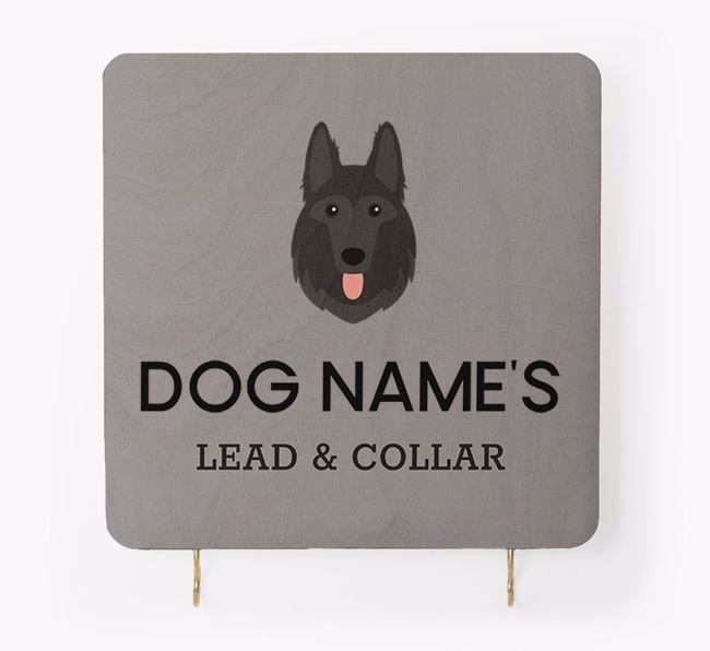 Personalised {breedFullName} Lead & Collar Hanger